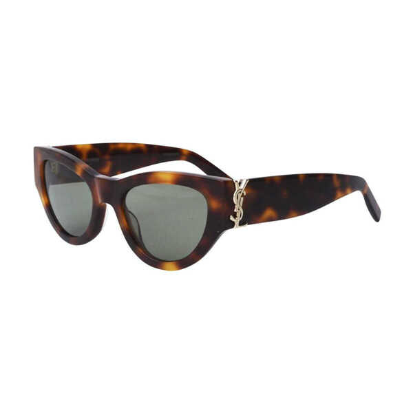 Ochelari de soare Saint Laurent Saint Laurent Sl M94 Linea Monogram Sunglasses Brown Femei (BM 16301772) 2