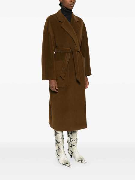 Paltoane Max Mara Max Mara Coat BROWN Femei (BM 16302210) 3