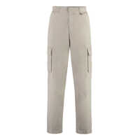 Pantaloni scurti Fendi Cotton Gabardine Trousers Barbati