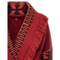Cardigane ALANUI Dama - Cardigane ALANUI Alanui Icon Jacquard Cardigan RED Femei (BM 16306632) - B-mall.ro