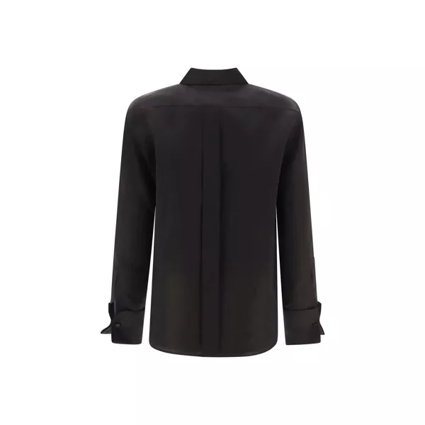 Camasi Max Mara Max Mara Sfilata Nola Silk Shirt Black Femei (BM 16308615) 2