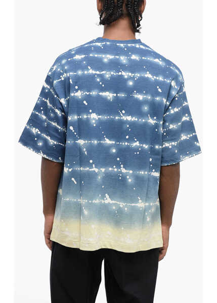 Tricouri Jil Sander Crew Neck Blue Sky Printed Cotton T-Shirt Light Blue Barbati (BM 16309062) 2