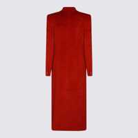 Imbracaminte Dama pagina 271 - Paltoane Givenchy Givenchy Red Wool Coat RED Femei (BM 16313832) - B-mall.ro