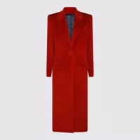 Paltoane Givenchy Red Wool Coat Femei