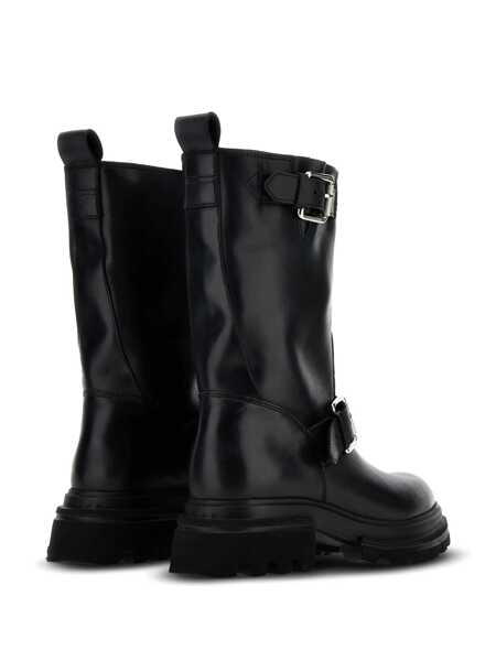 Bocanci Hogan Hogan Biker Boots  10-Storey Black Femei (BM 16314948) 3