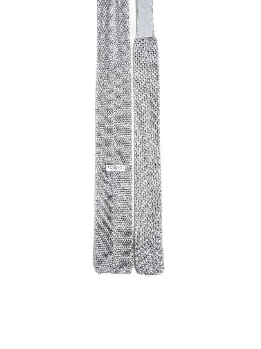 Accesorii Brunello Cucinelli Brunello Cucinelli Ties GREY Barbati (BM 16315845) 3