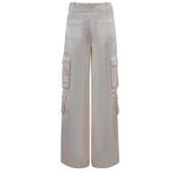 Imbracaminte Dama pagina 428 - Pantaloni casual Self-Portrait Self-Portrait Cargo Pants Beige Femei (BM 16318749) - B-mall.ro