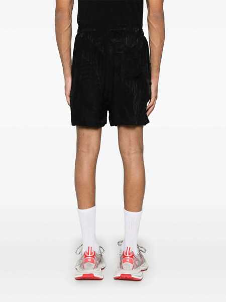 Pantaloni Balenciaga Balenciaga Shorts Black Barbati (BM 16320600) 4
