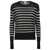 C.T.PLAGE C.T.Plage Wool Striped Sweater Black