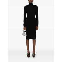 Imbracaminte Dama pagina 297 - Rochii Givenchy Givenchy Knitted Turtleneck Dress Black Femei (BM 16323321) - B-mall.ro