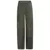 VIA MASINI 80 Via Masini 80 Suede Leather Trousers Green