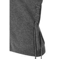 Imbracaminte FEDERICA TOSI Dama - Cardigane FEDERICA TOSI FEDERICA TOSI GREY CARDIGAN WITH LACES Grey Femei (BM 16328199) - B-mall.ro