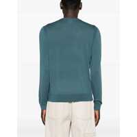 Pulovere Paul Smith pentru Barbati - Pulovere casual Paul Smith Lightweight Merino Wool Jersey Shirt PETROL GREEN Barbati (BM 16328406) - B-mall.ro