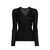 Tom Ford Tom Ford Sheer Fine-Ribbed Top Black
