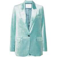 Geci Forte_forte Forte_Forte Cotton Viscose Stretch Velvet Jacket Clothing