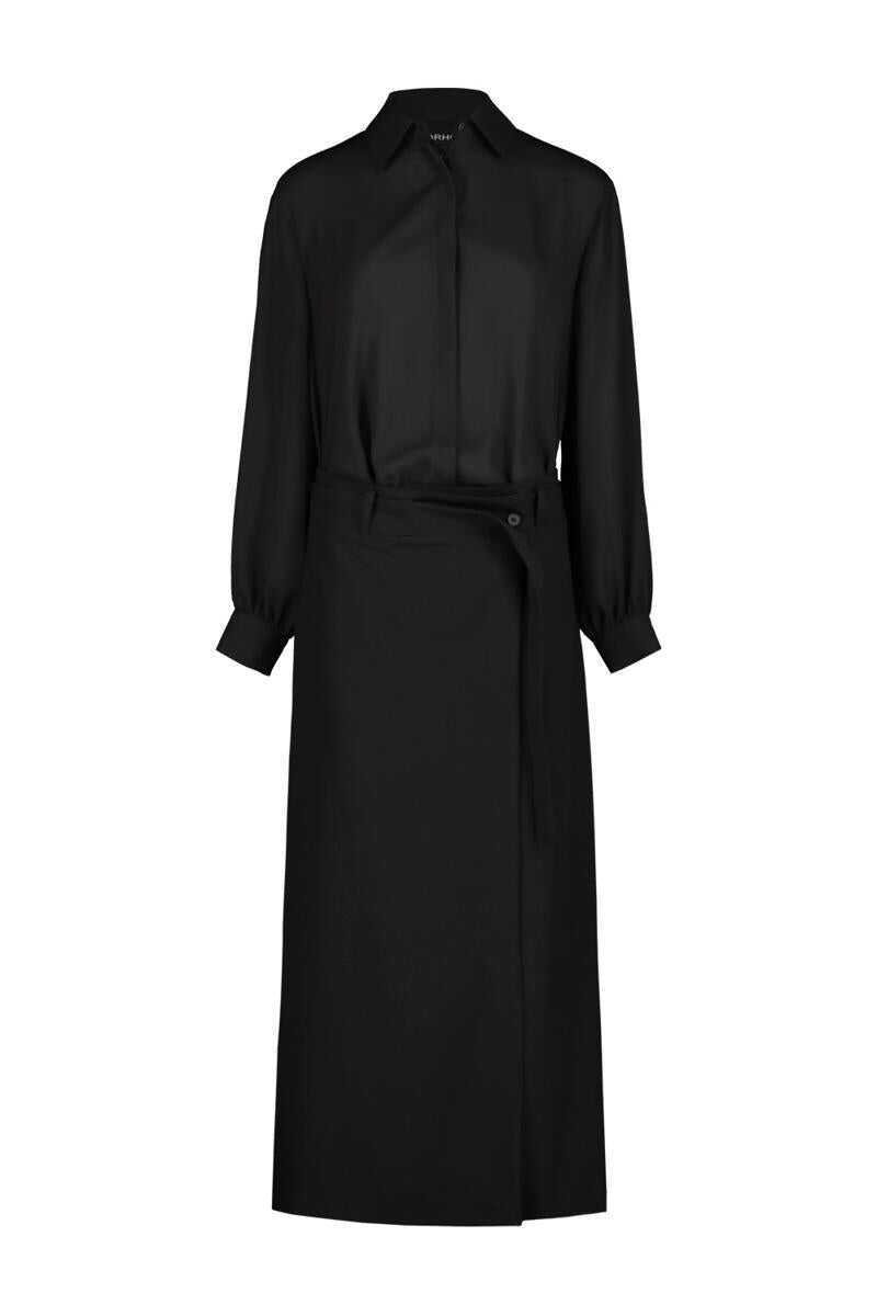 Rochii DR. HOPE Dr. Hope Wrap Dress Clothing Black Femei (BM 16331382) 1