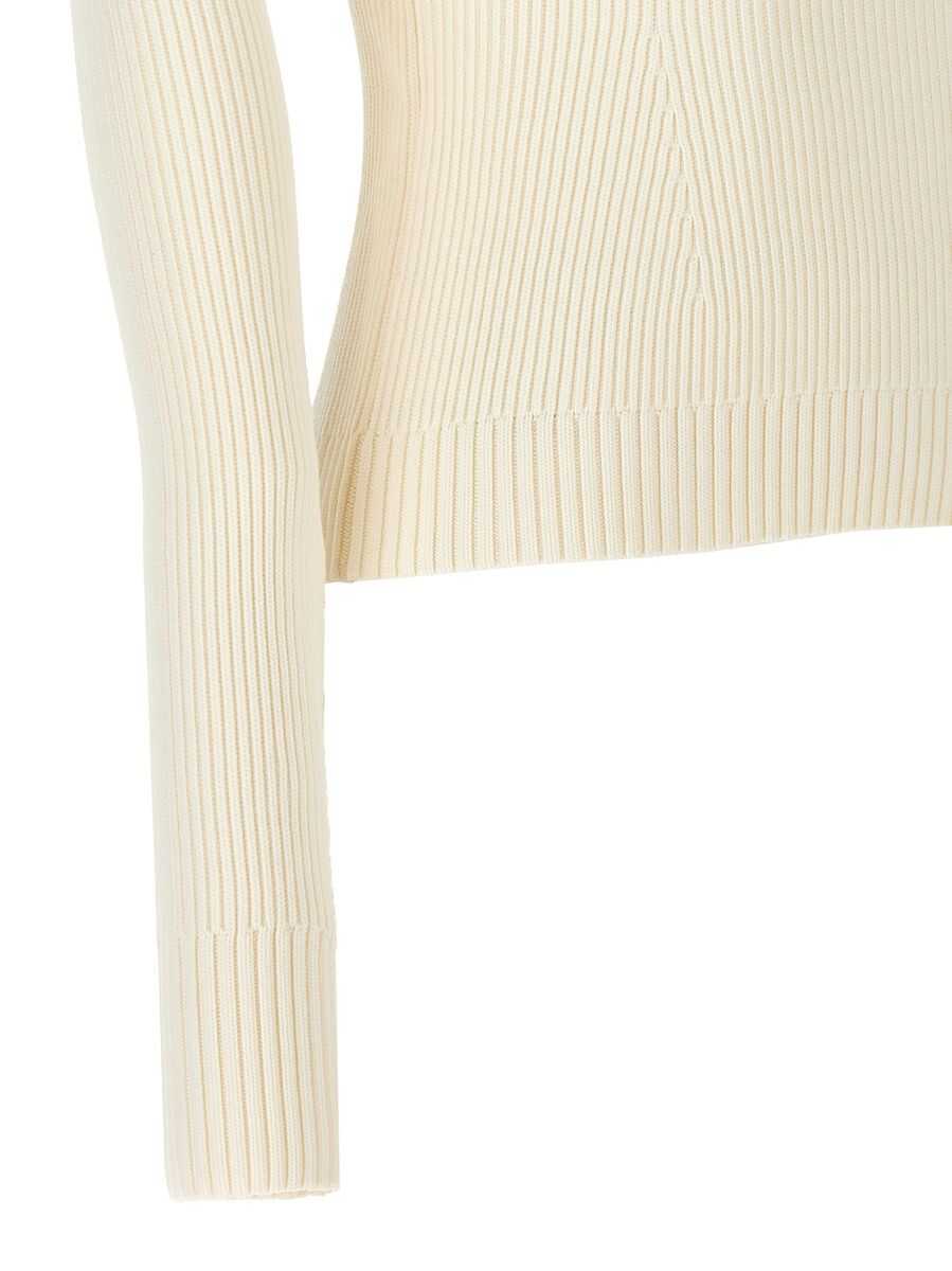 Pulovere Magda Butrym Magda Butrym 07 Sweater WHITE Femei (BM 16332333) 4