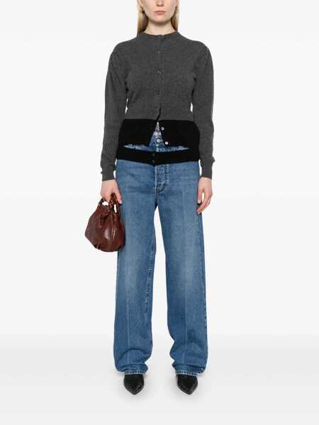 Cardigane MERYLL ROGGE Meryll Rogge Cashmere Puff Sleeve Cardigan Grey Femei (BM 16338447) 2