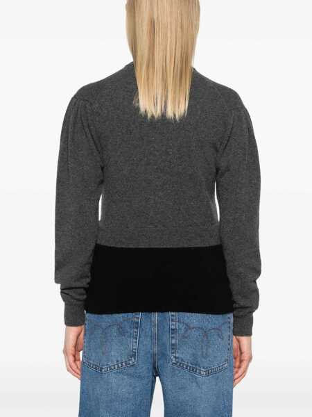 Cardigane MERYLL ROGGE Meryll Rogge Cashmere Puff Sleeve Cardigan Grey Femei (BM 16338447) 4