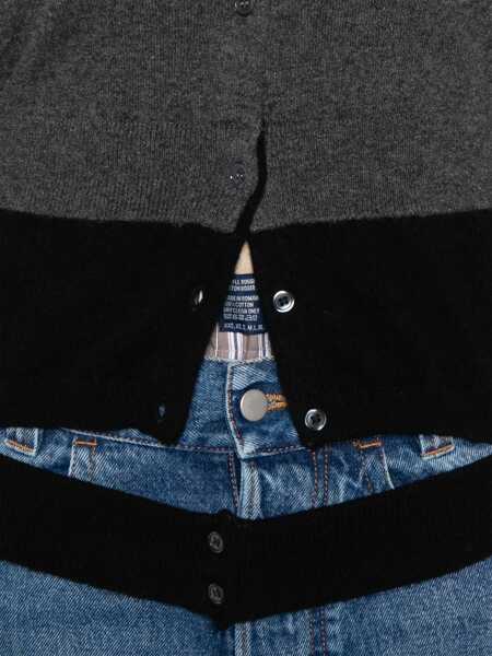 Cardigane MERYLL ROGGE Meryll Rogge Cashmere Puff Sleeve Cardigan Grey Femei (BM 16338447) 5
