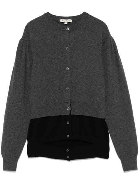 Cardigane MERYLL ROGGE Meryll Rogge Cashmere Puff Sleeve Cardigan Grey Femei (BM 16338447) 1