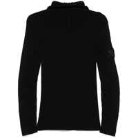 Bluze de trening Prada Ribbed-Knit Hoodie Barbati