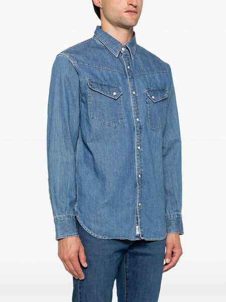 Camasi de blugi Levis LEVIS shirt A61300001 MED INDIGO Med Indigo Barbati (BM 16342158) 3