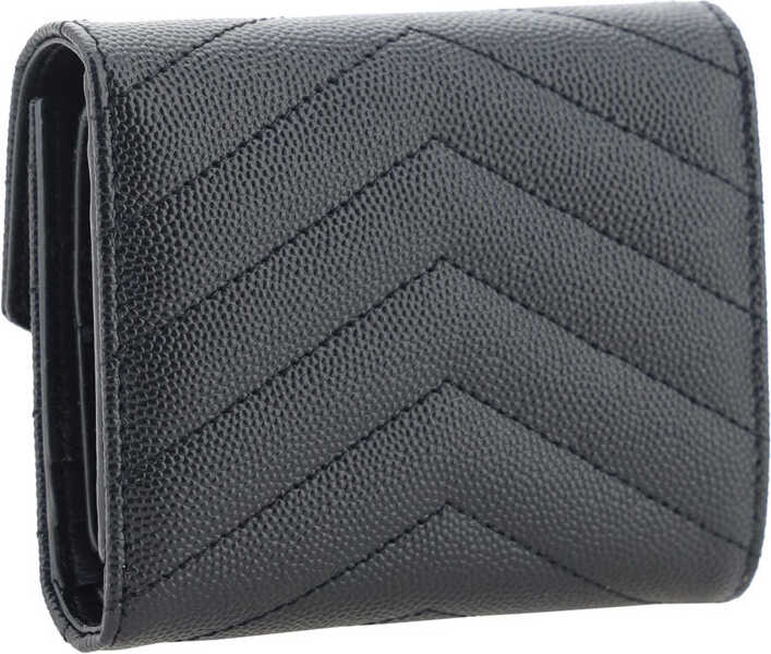 Portofele Saint Laurent YSL Cassandre Wallet BLACK Femei (BM 16343013) 2