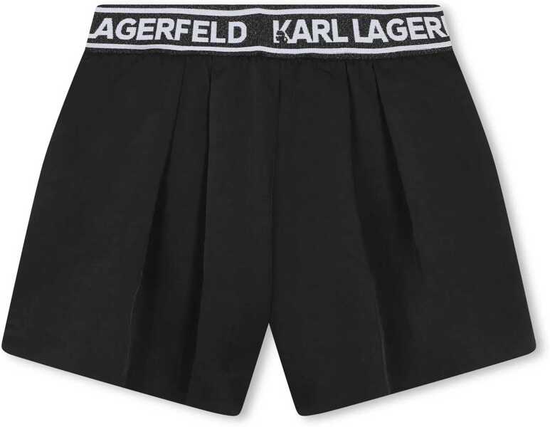 Pantaloni scurti Karl Lagerfeld Short BLACK Fete (BM 16343088) 2
