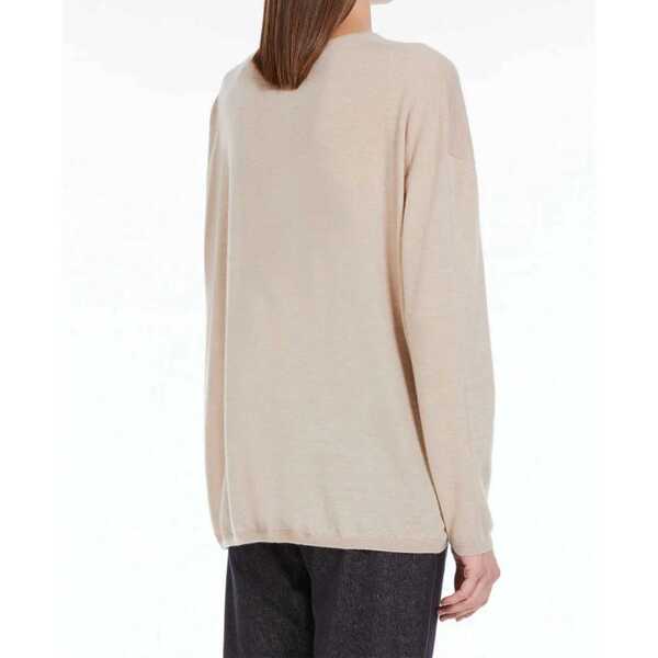 Pulovere casual Max Mara Max Mara Freccia Jumper Beige Femei (BM 16343118) 3