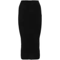 Fuste lungi Side Zipped Knitted Pencil Skirt Femei