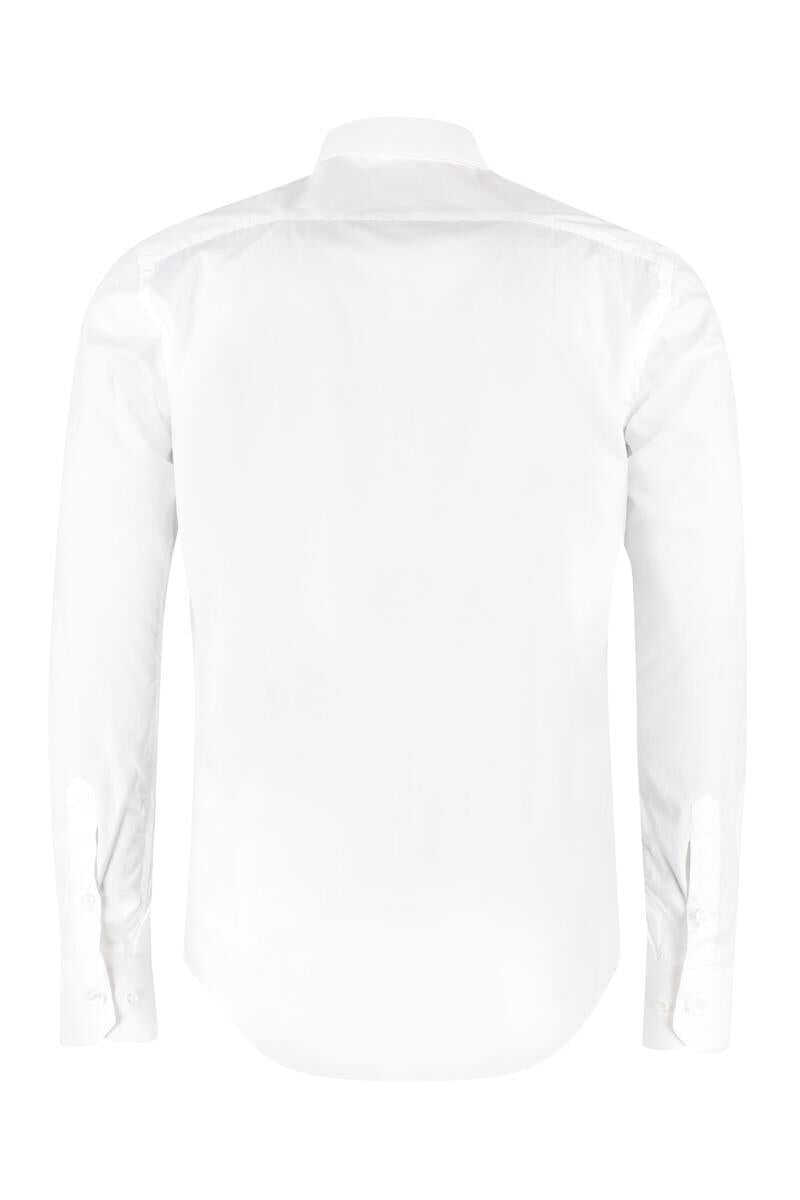 Camasi THE ALPHABET The Alphabet The Shirt - Stretch Cotton Shirt WHITE Barbati (BM 16344297) 2
