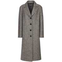 Paltoane Dolce & Gabbana Single-Breasted Herringbone Wool Coat Femei