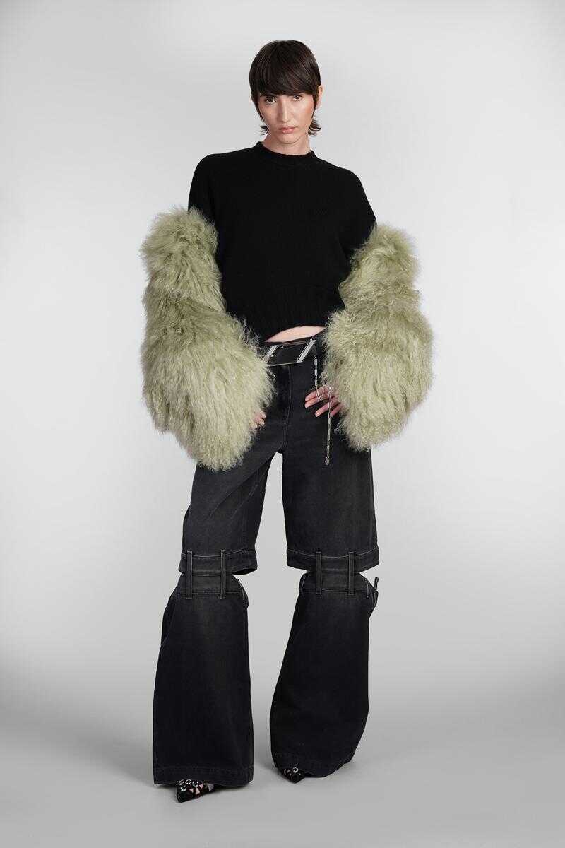 Blugi THE ATTICO The Attico Jeans Black Femei (BM 16347423) 3