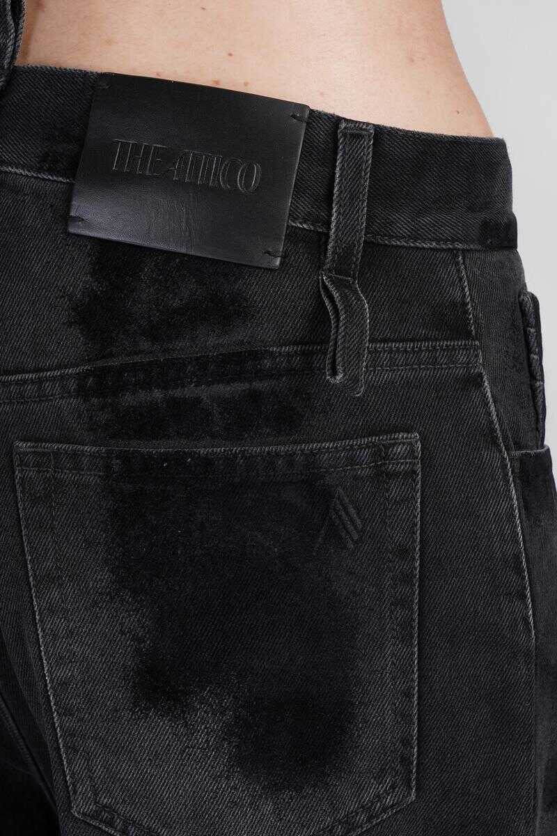 Blugi THE ATTICO The Attico Jeans Black Femei (BM 16347423) 6