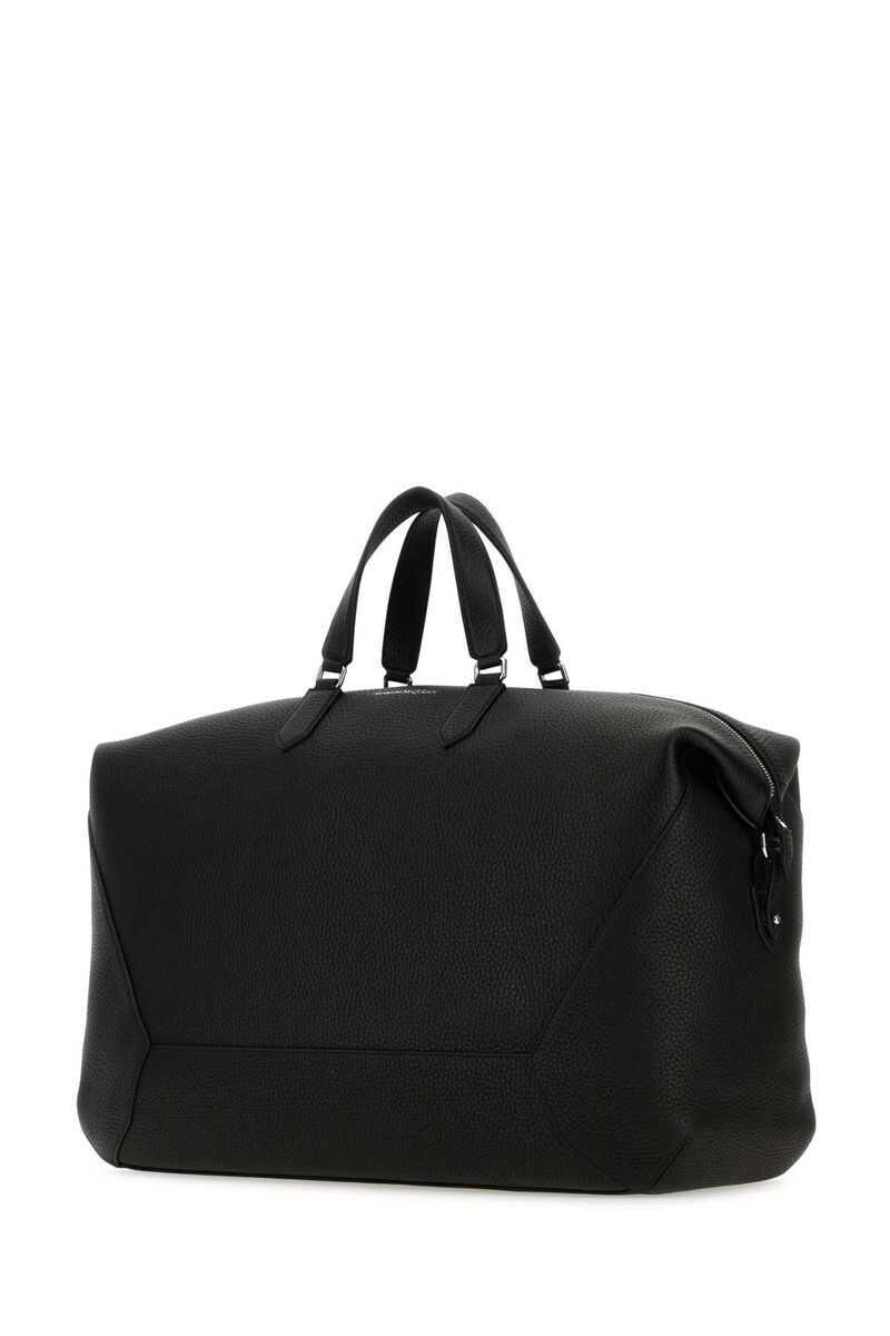 Genti de mana Alexander McQueen Alexander McQueen Travel Bags Black Barbati (BM 16349322) 4