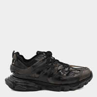 Sneakers Balenciaga Black Leather Sneakers Barbati