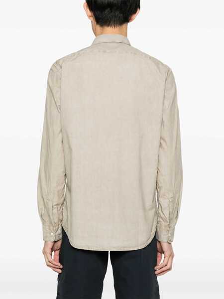 Camasi Aspesi Aspesi Comma Shirt Clothing BROWN Barbati (BM 16357653) 4