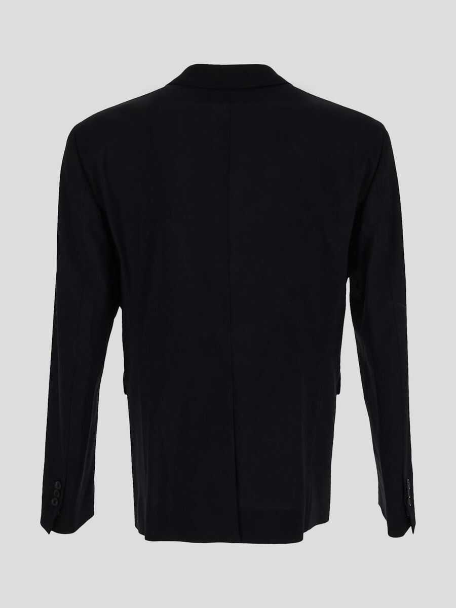 Costume DSQUARED2 DSQUARED2 Black Virgin Wool Tokyo Suit Black Barbati (BM 16357839) 4