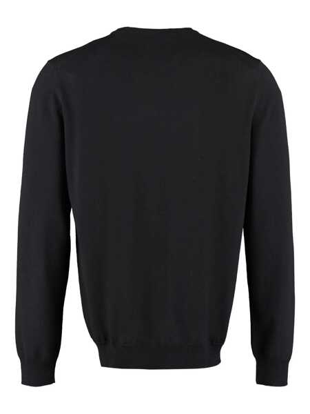Pulovere THE ALPHABET The Alphabet The Knit - Wool Pullover Black Barbati (BM 16358373) 2