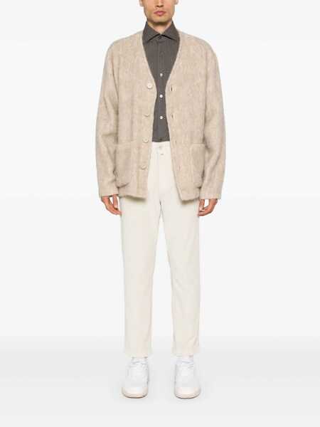 Pantaloni Jacob Cohen Jacob Cohen Crop Slim Single Pence Henry Pant Clothing WHITE Barbati (BM 16358583) 2