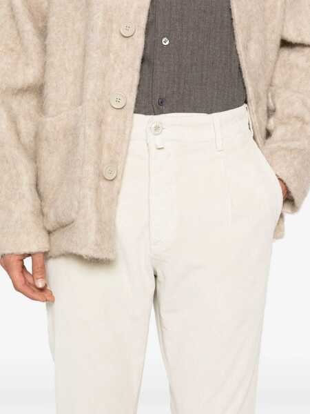 Pantaloni Jacob Cohen Jacob Cohen Crop Slim Single Pence Henry Pant Clothing WHITE Barbati (BM 16358583) 5