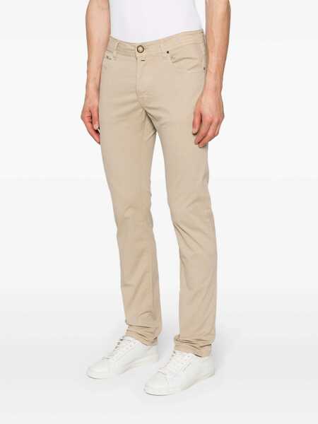 Blugi Jacob Cohen Jacob Cohen Bard Slim Fit Five Pockets Denim Clothing BROWN Barbati (BM 16358679) 3