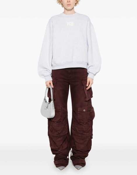 Bluze de trening Alexander Wang Sweatshirt With Logo GREY Femei (BM 16359630) 2