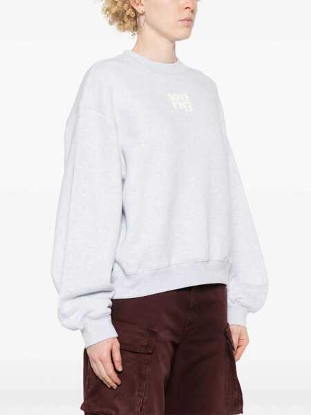 Bluze de trening Alexander Wang Sweatshirt With Logo GREY Femei (BM 16359630) 3