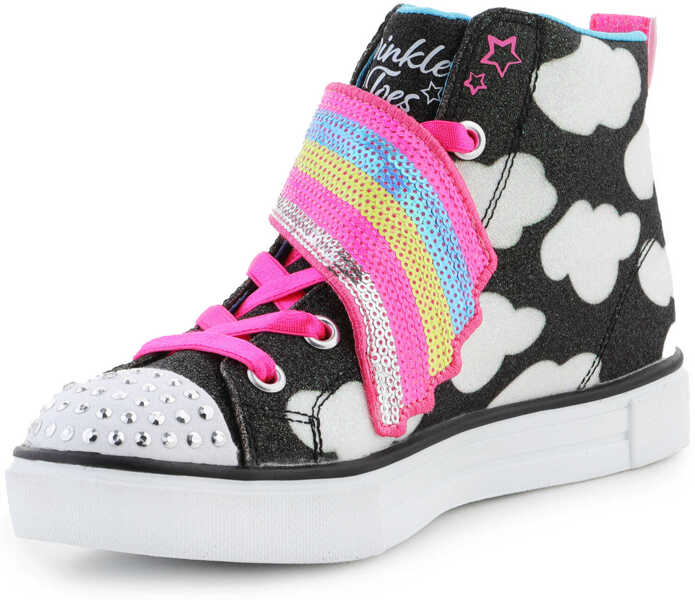 Sneakers SKECHERS Twinkle Toes: Twinkle Sparks - Shooting Star Black/Multi Black Fete (BM 16359645) 3