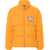Palm Angels Monogram Corduroy Puffer Jacket ORANGE