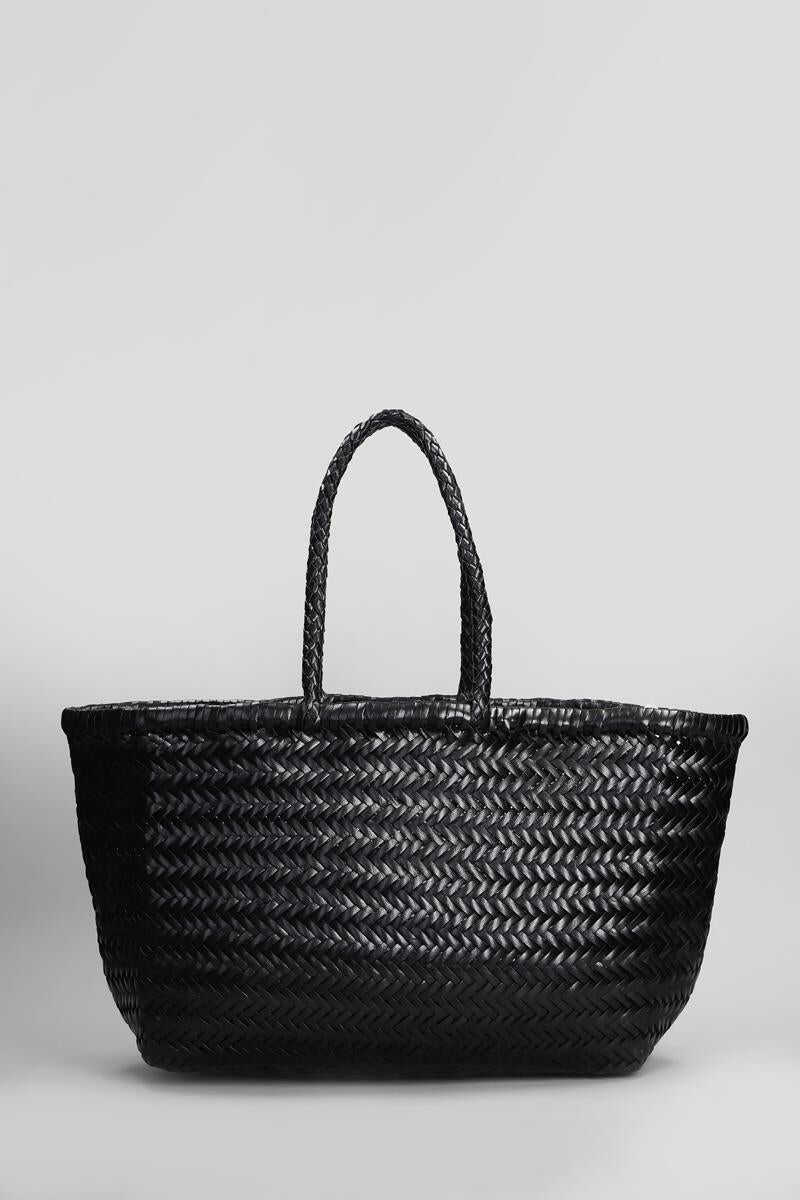 Genti de mana DRAGON DIFFUSION Dragon Diffusion Bamboo Triple Jump Tote Black Femei (BM 16362042) 1