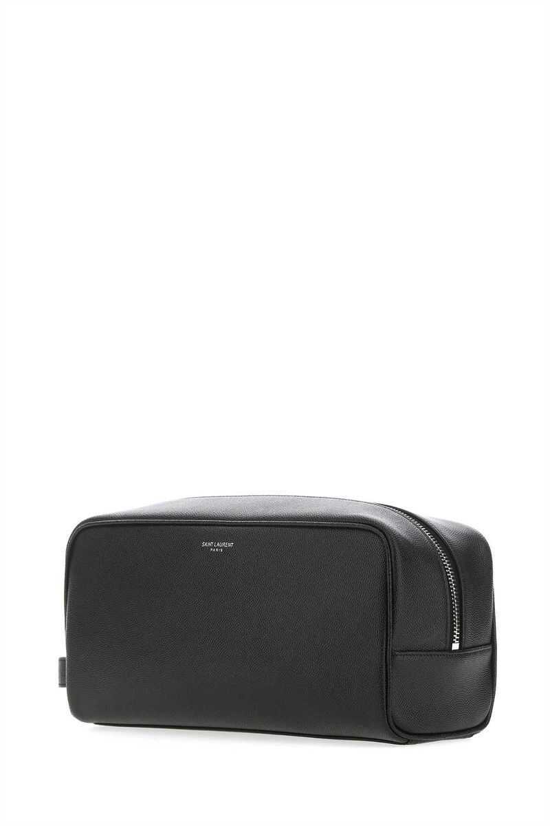 Genti Saint Laurent Saint Laurent Beauty Case. Black Barbati (BM 16362810) 1