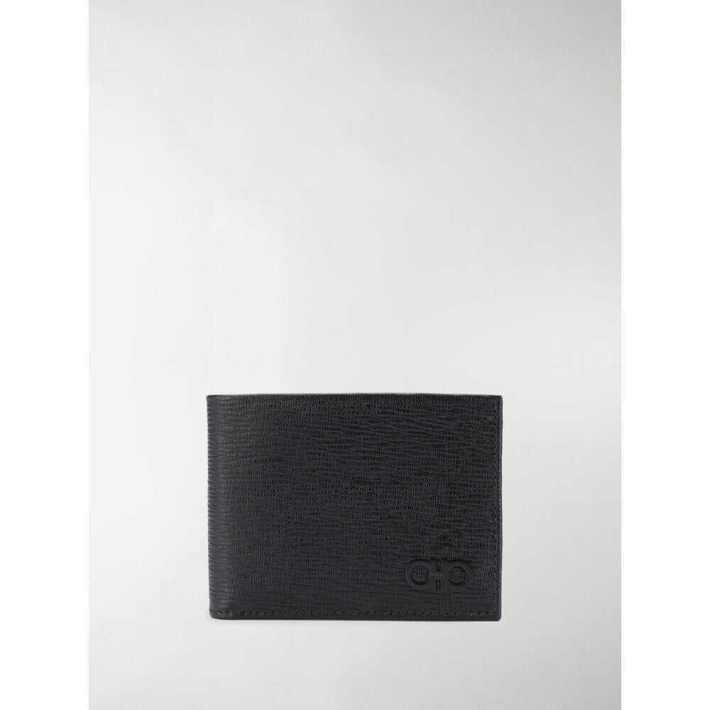 Portofele Salvatore Ferragamo Salvatore Ferragamo Wallets & Cardholders Black Barbati (BM 16362945) 1